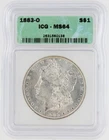 1881-S Morgan Silver Dollar ICG MS64 S$1 San Francisco Minted No Reserve