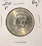 2011-P KENNEDY HALF DOLLAR UNCIRCULATED+ ACTUAL COIN #9847