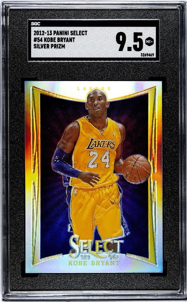 2012-13 Panini 1st Year Select KOBE BRYANT Silver Prizm #54 Lakers Mint SGC 9.5