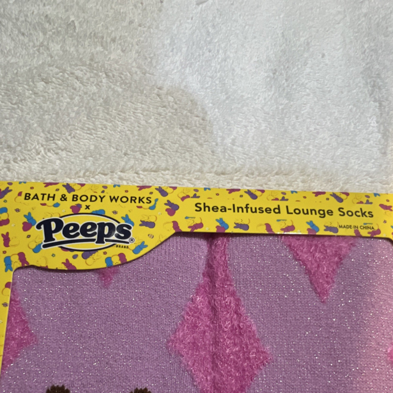 Calze da salotto antiscivolo Bath & Body Works x Peeps foto 4