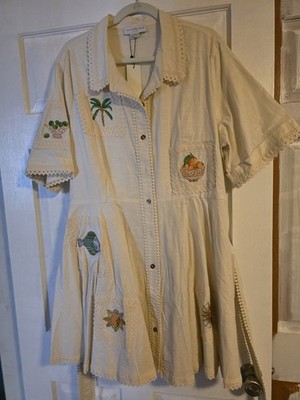 NWT Never Fully Dressed Button Down Dress US Size 18