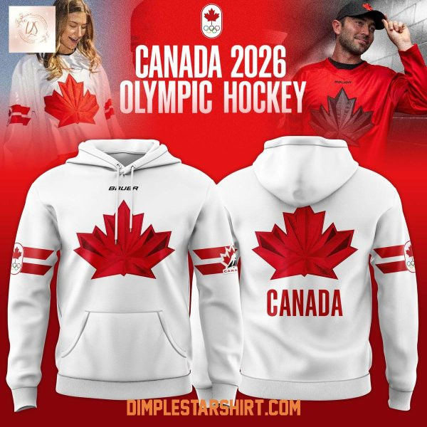 Sudadera con capucha Cana da Olympic Hockey 2026 S-5XL