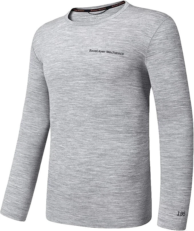 Manga Longa tamanho XL camada base de Exercícios Tops Camadas para Homens