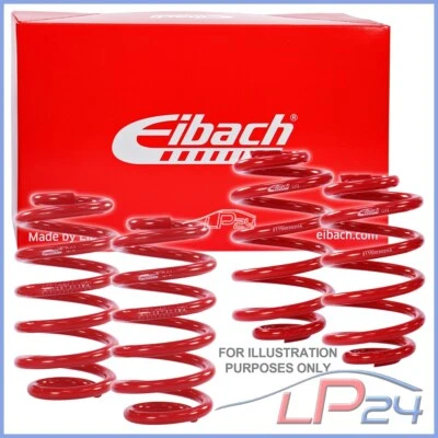 4x EIBACH SPORTLINE RESSORT DE SUSPENSION COURT 45-50/35 MM POUR SEAT LEON 05-12 - Photo 1/2