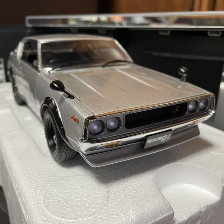 新品 京商1/18日産スカイライン2000GT-R (KPGC110) シルバー New