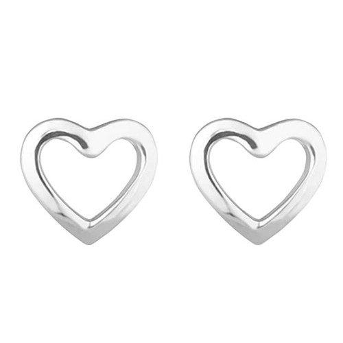 Boucles D'Oreilles - Femme - Pendantes - Coeur - Suspendu - Ciselé