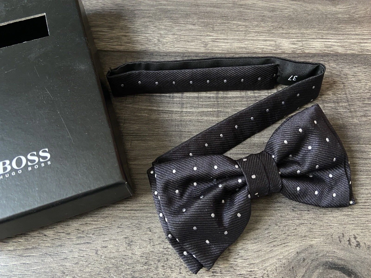 Hugo boss black bow tie online