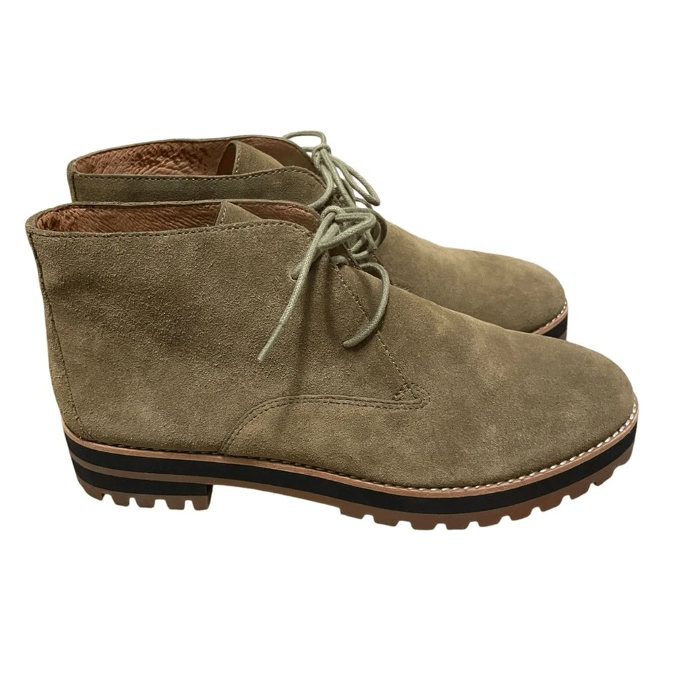 Bota Madewell The Wren en Gamuza Verde Terroso Talla 9 NUEVA Foto 2 de 4