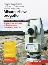 MISURE RILIEVO PROGETTO VOL.1 COSTRUZIONI AMBIENTE E TERRITORIO 9788808520906