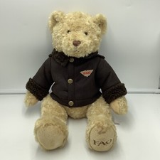 FAO Pilot Aviator Teddy Bear Plush Soft Toy Stuffed Animal 2014