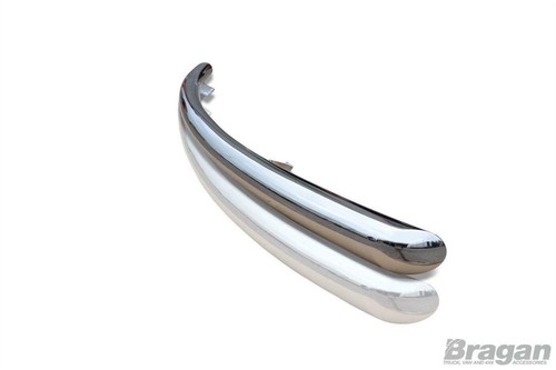 Frontspoiler Leiste Typ B für Nissan Primastar 2002 - 2014 Edelstahl Nudge - Bild 5 von 6