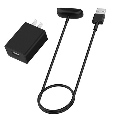 2in1 USB Charging Cable Charger Cradle Base Power Adapter for Fitbit Ace 3 Watch