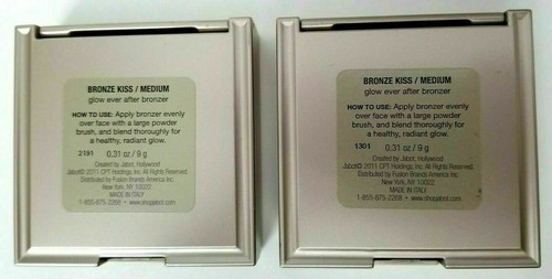 24 Jabot Camera Ready Color Glow Ever After Bronzer .31oz BRONZE KISS MEDIUM - Picture 2 of 3