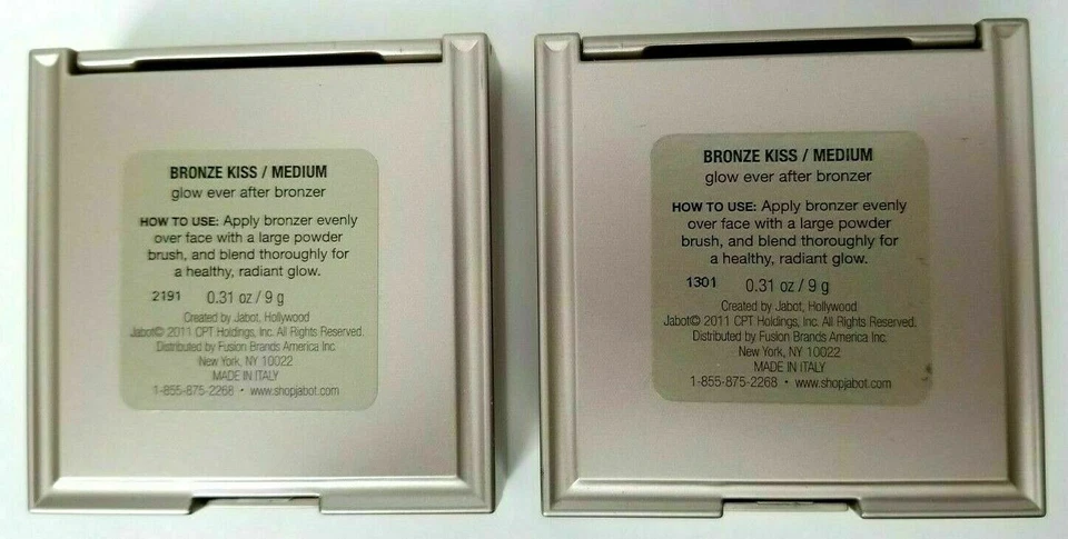 24 Jabot Camera Ready Color Glow Ever After Bronzer .31oz BRONZE KISS MEDIUM - Image 2 of 3