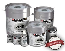 Bindulin Płynny cynk Puszka Srebrny Cynk Farba naprawcza Podkład CYNK Farba