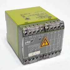 PILZ PNOZ 1 1475695 EMERGENCY STOP SAFETY RELAY CONTACTOR COIL 24VDC 3.5W 3S 1O