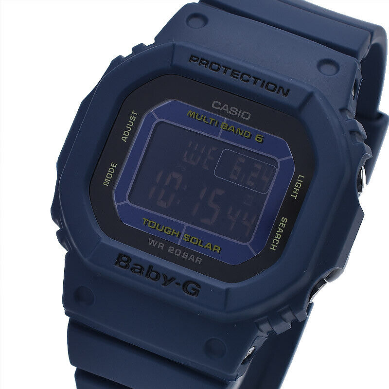 CASIO BABY-G BGD-5000-2JF Radio Solar Watch Navy | eBay