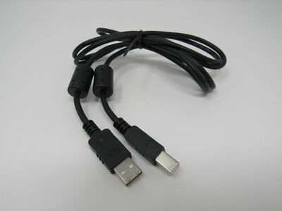 Standard USB A Plug to USB B Plug Cable 55 Inches Male