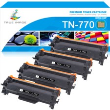 1-4 TN770 TN-770 Toner Compatible with Brother MFC-L2750DW L2750DWXL HL-L2370DW