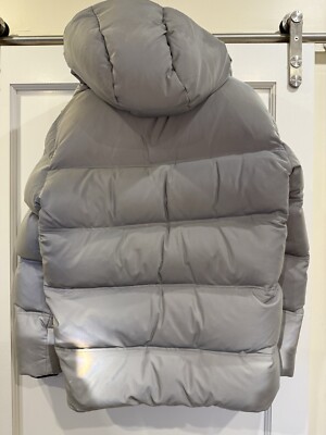 Alexander Wang x H&M Down 3M Puffer Size L Reflective | eBay