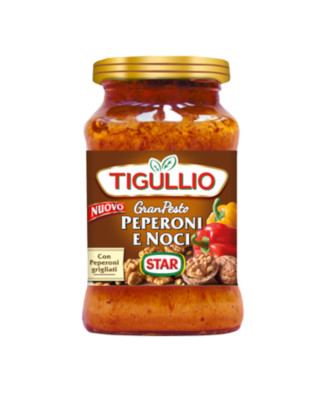 3 x Star Tigullio Fertigesoße Paprika und Wallnuss 185g