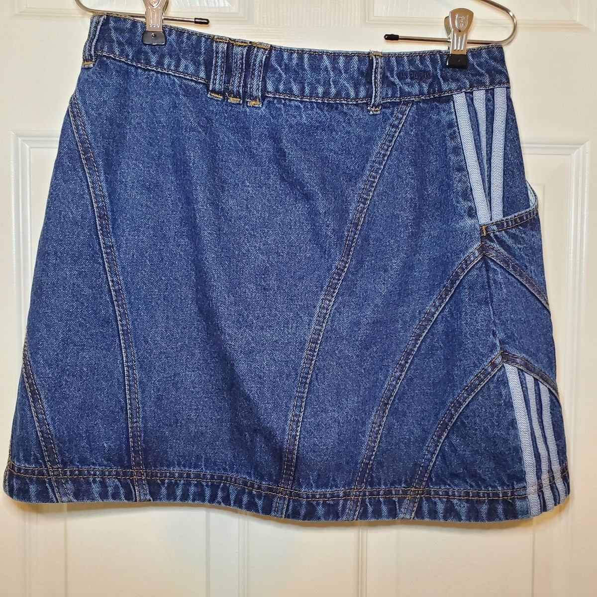 adidas x Ivy Park Denim Skirt NWT Sz M | eBay