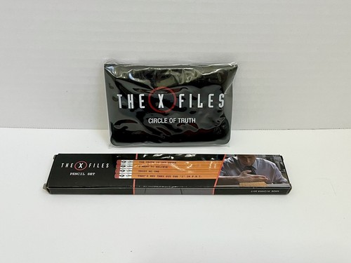 Juego de lápices The X Files y juego de cartas Circle Of Truth exclusivo de LootCrate 2017 nuevo