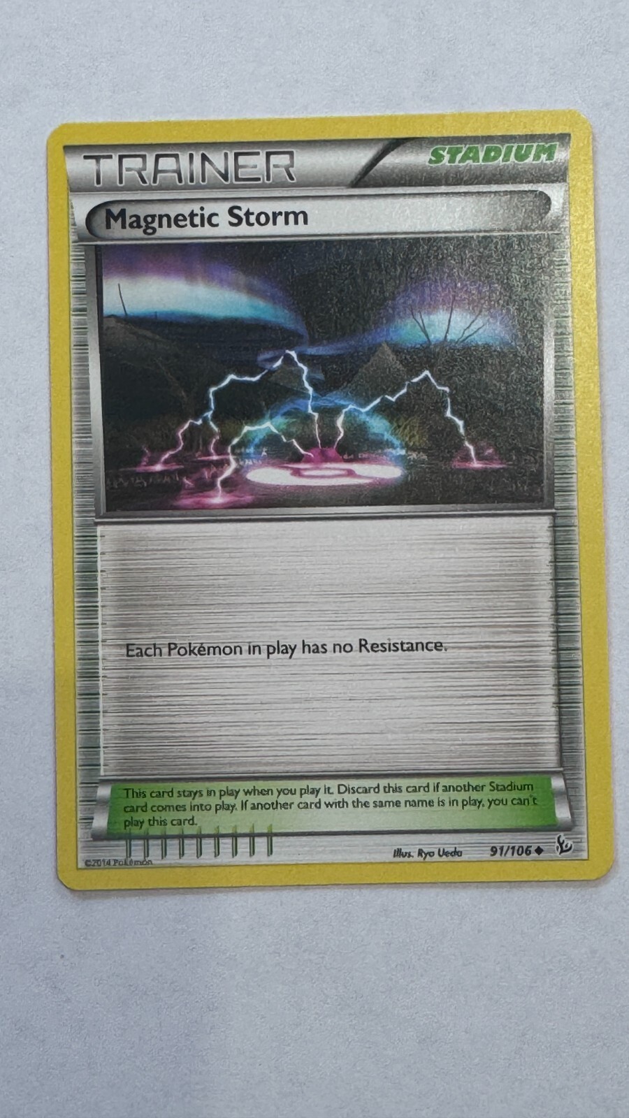 Trainer - Magnetic Storm 91/106 - Flashfire - Pokemon 2014 - NM