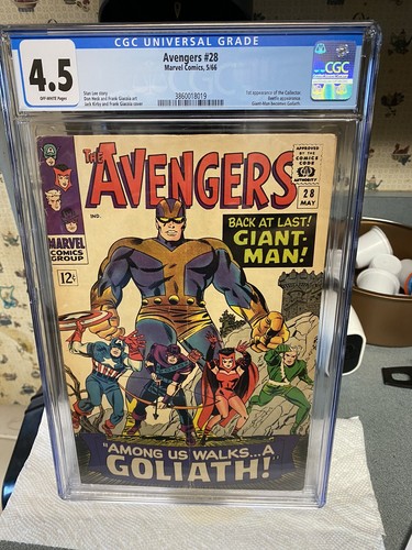 The Avengers #28 CGC 4.5.. 1st App of The Collector & of Henry Pym as Goliath