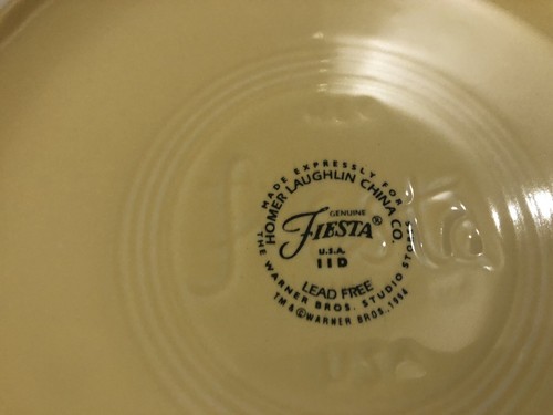 Plato Deep Pie 1994 ""Sufferin Succotash"" Sylvester Looney Tunes - Raro - Imagen 2 de 2
