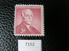 7152) One: 3¢ US Postage Stamp Andrew W. Mellon 1955 Rose