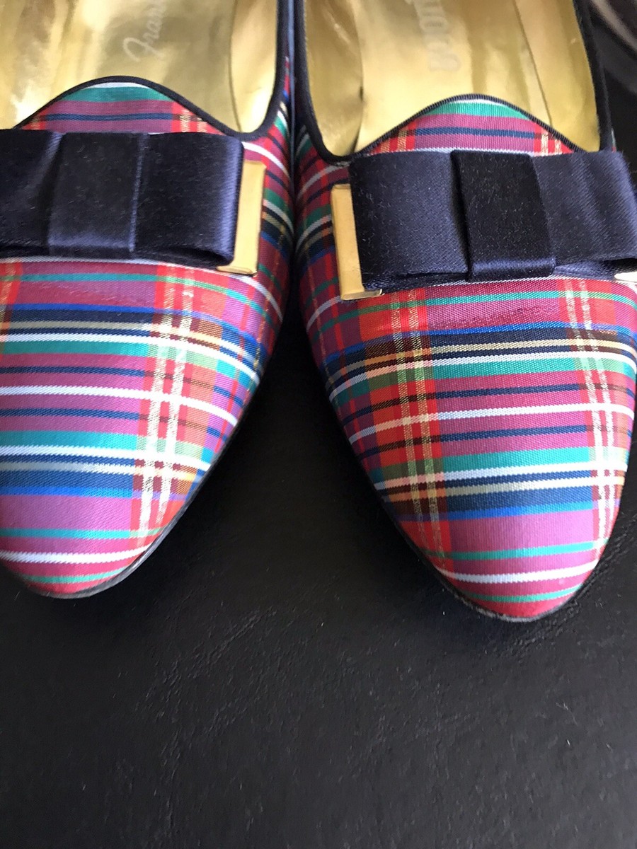 Vintage Frank Cardone Bootiful Satin Shoes Christmas Holiday Ladies Gold |  eBay UK