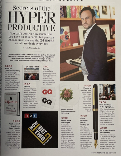 GQ British MAGAZINE SEPTEMBER 2019 JAMES CORDEN - Fashion Lifestyle Cars Food - Picture 9 of 23