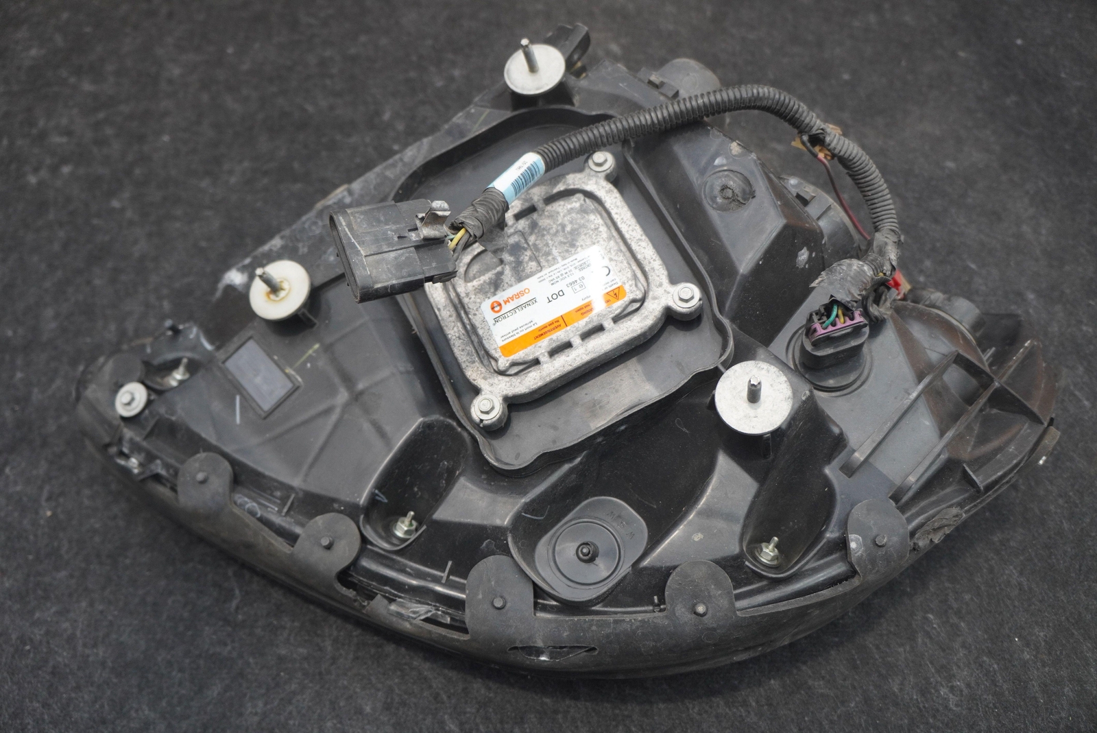 Front Right Carbon Fiber Headlight Headlamp Chevrolet Corvette ZR1 C6 2009