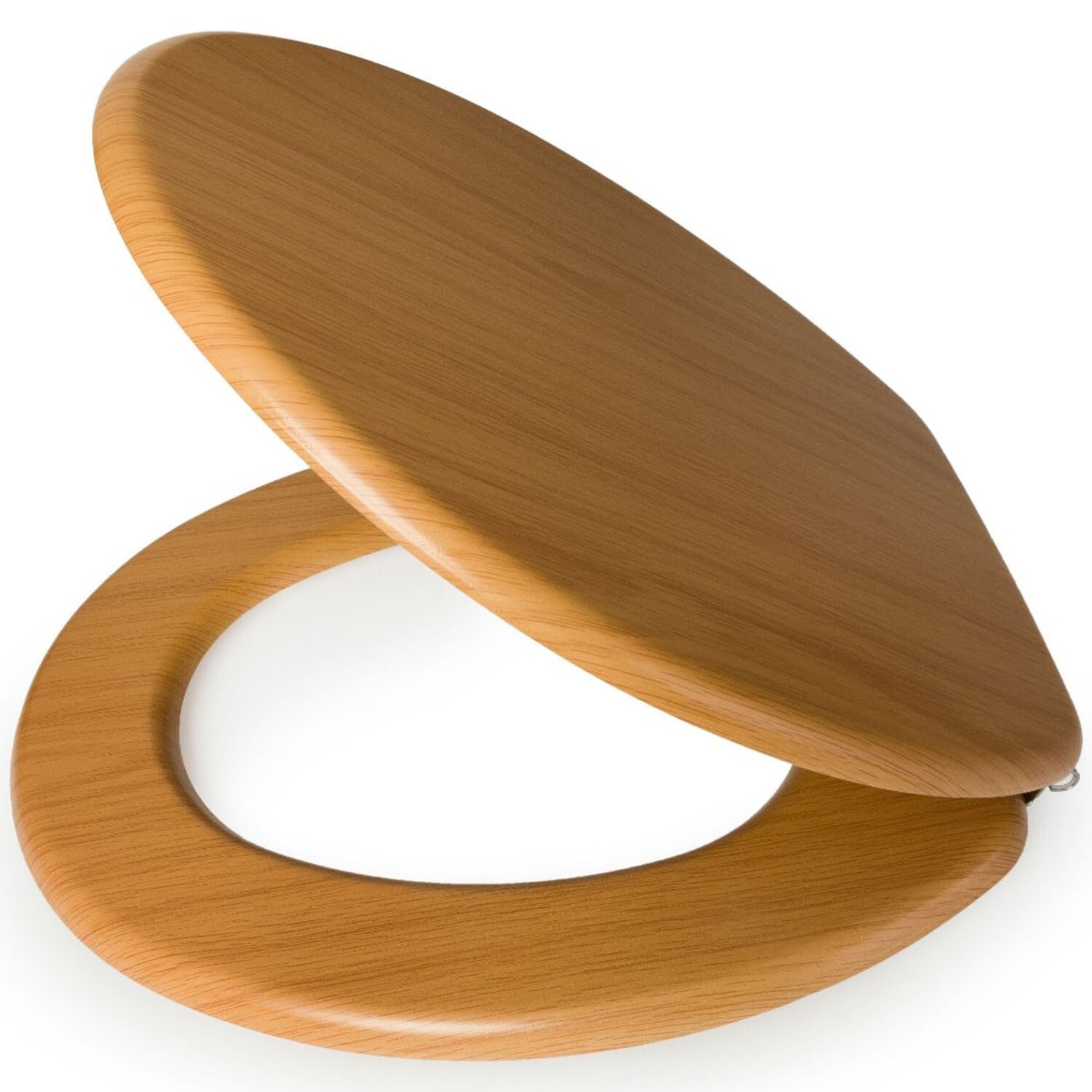 Wooden Toilet Seat Beech - Image 2