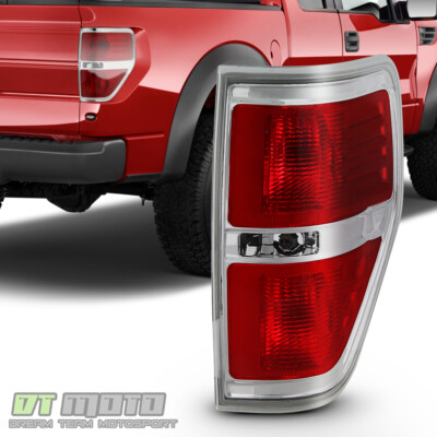 2009 Thru 2014 Ford F-150 F150 SVT Raptor Black Tail Lights Lamps Set For Sale O - Foto 9