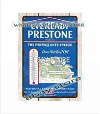 Eveready Prestone Cperfect anti-freeze metal tin sign buy wall hangings
