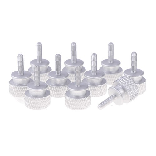 10Pcs M3*10MM Knurl High Step Head Hand Tighten Thumb Screw Thumbscrews Bolt - Photo 19/20