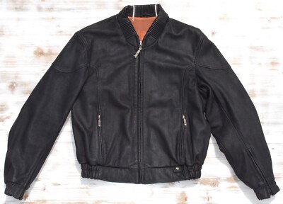 BMW DRESS AND RIDE NUBBIKLEDER MOTORRADJACKE LEDERJACKE CAFERACER RETRO  52