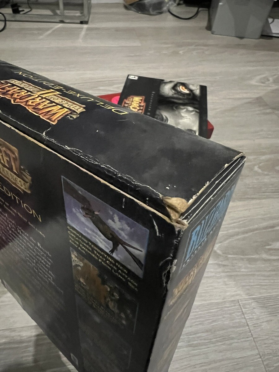Warcraft II: Tides Of Darkness - Édition Deluxe Big Box - PC - 1995 - Très Bon état