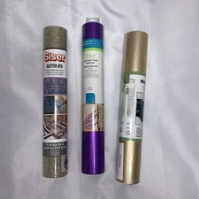 Cricut Premium Siser Heat Transfer Vinyl art suplies, art Vinyl, 3 color