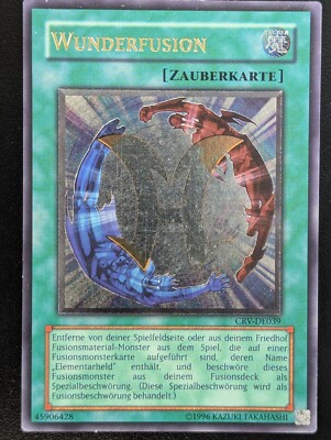Wunderfusion CRV-DE039 Ultimate Rare DE EX YUGIOH