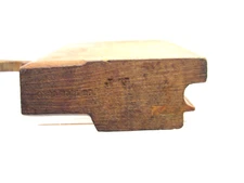 AC NICE SINGLE BOXED 1/2" SIDE BEAD MOLDING PLANE MARKED OHIO TOOL CO.  T00