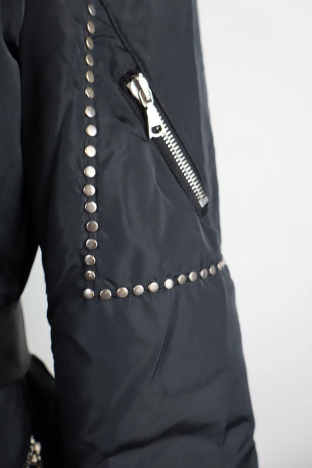 RICHMOND GIUBBINO PIUMINO GIACCA DONNA Tg 42 WOMAN CASUAL JACKET VINTAGE CINTURA - Immagine 4 di 4