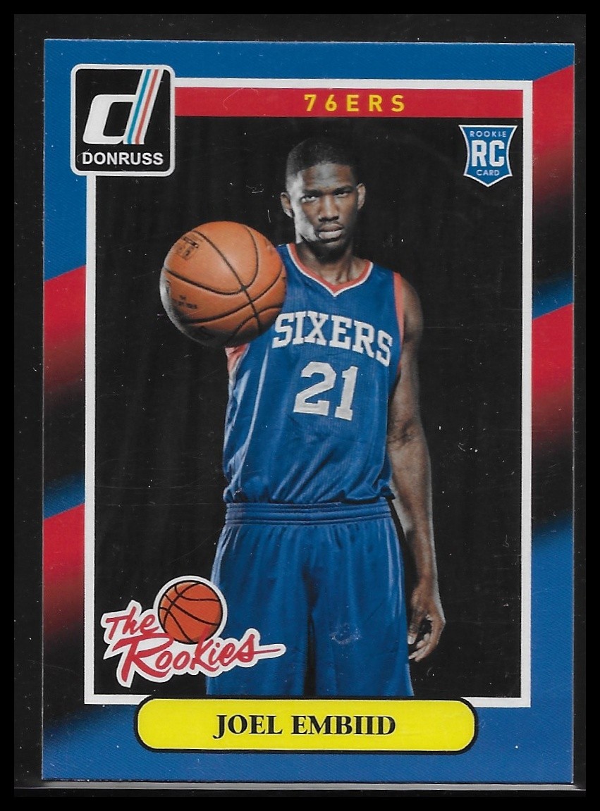 2014-15 Donruss #3 Joel Embiid The Rookies