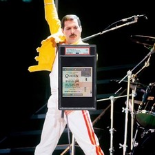 1986 Freddie Mercury Final Concert At Wembley Queen Ticket PSA 2 INXS The Alarm