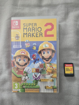 Super Mario Maker 2 (Nintendo Switch) Game & Case Tested