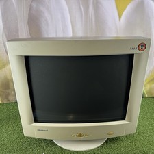 SVGA Monitor - Hansol E17CL - 17" CRT PC Monitor - Tested & Working