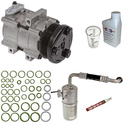 Omega AC Compressor w/ A/C Repair Kit For Lincoln Blackwood 2002