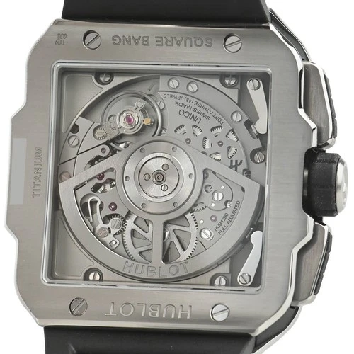 HUBLOT Square Bang Unico Titanium Ceramic 821.NM.0170.RX SW03513 - Picture 6 of 8
